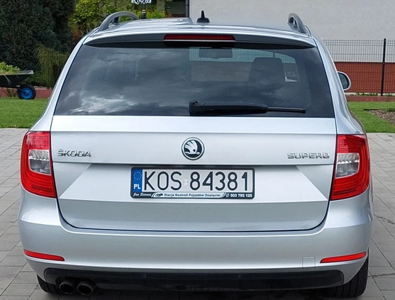 Skoda Superb cena 37900 przebieg: 325575, rok produkcji 2013 z Kędzierzyn-Koźle małe 154